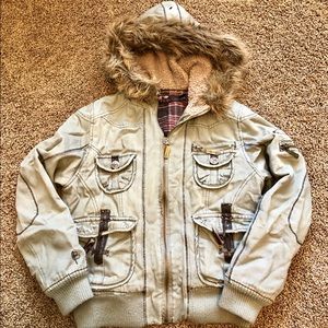 B. by Burton bomber jacket